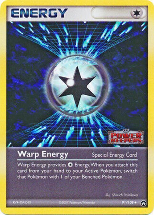 Warp Energy (91/108) (Stamped) [EX: Power Keepers] | Gear Gaming Bentonville