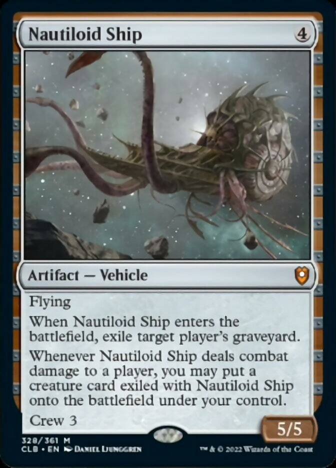 Nautiloid Ship [Commander Legends: Battle for Baldur's Gate] | Gear Gaming Bentonville