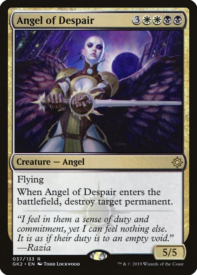 Angel of Despair [Ravnica Allegiance Guild Kit] | Gear Gaming Bentonville