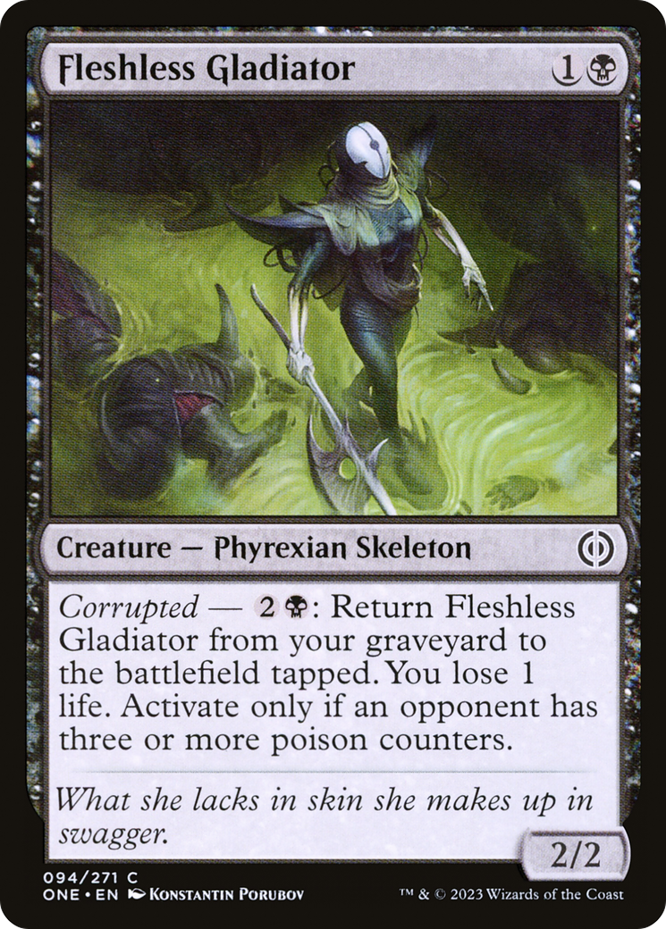 Fleshless Gladiator [Phyrexia: All Will Be One] | Gear Gaming Bentonville