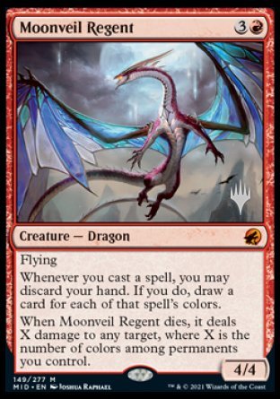 Moonveil Regent (Promo Pack) [Innistrad: Midnight Hunt Promos] | Gear Gaming Bentonville