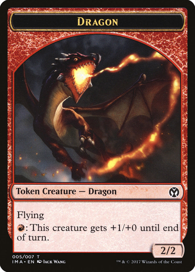 Dragon (005/007) [Iconic Masters Tokens] | Gear Gaming Bentonville