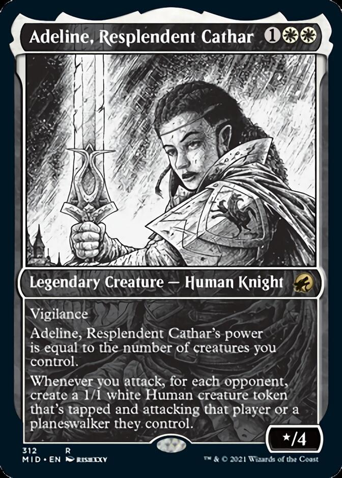 Adeline, Resplendent Cathar (Showcase Eternal Night) [Innistrad: Midnight Hunt] | Gear Gaming Bentonville