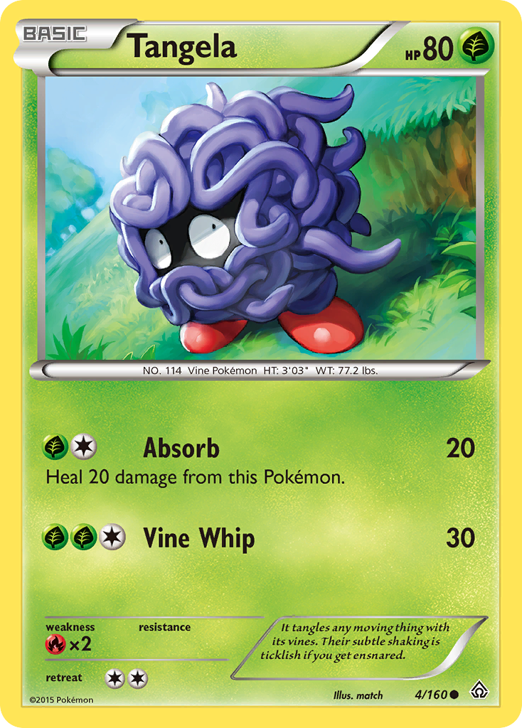 Tangela (4/160) [XY: Primal Clash] | Gear Gaming Bentonville