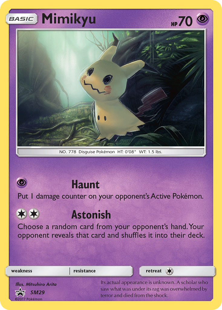 Mimikyu (SM29) [Sun & Moon: Black Star Promos] | Gear Gaming Bentonville