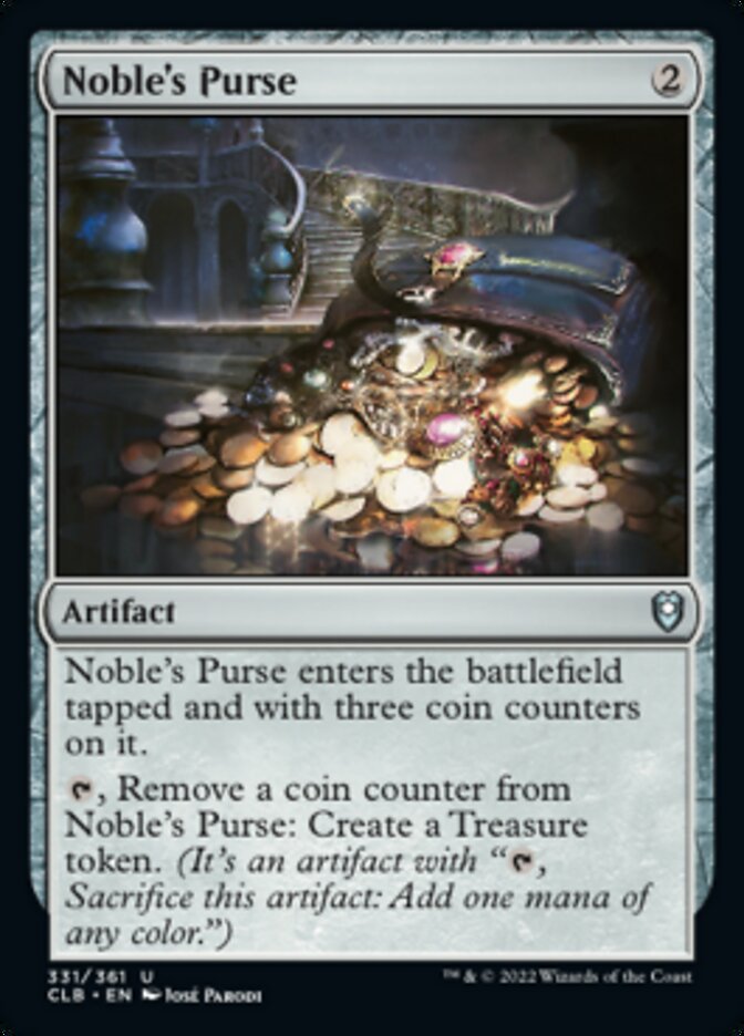 Noble's Purse [Commander Legends: Battle for Baldur's Gate] | Gear Gaming Bentonville