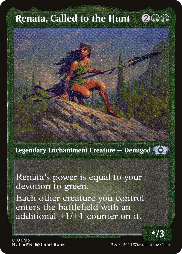 Renata, Called to the Hunt (Foil Etched) [Multiverse Legends] | Gear Gaming Bentonville