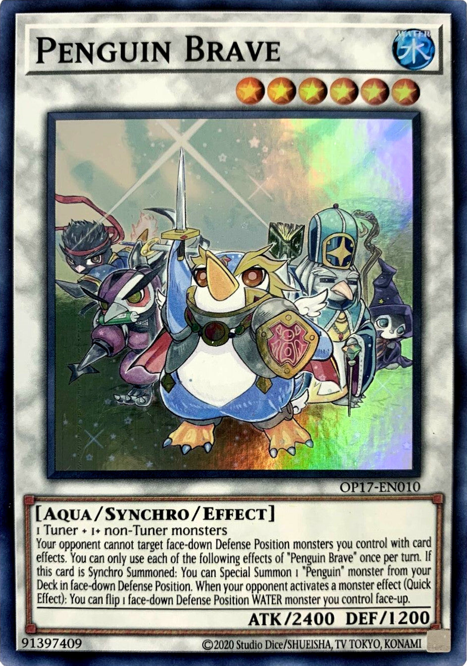 Penguin Brave [OP17-EN010] Super Rare | Gear Gaming Bentonville