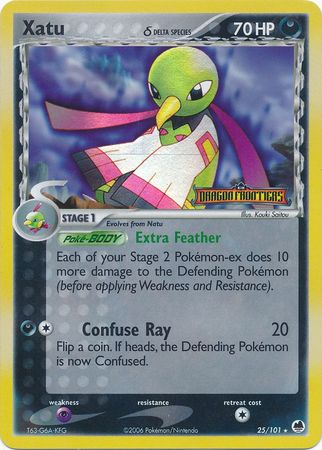 Xatu (25/101) (Delta Species) (Stamped) [EX: Dragon Frontiers] | Gear Gaming Bentonville