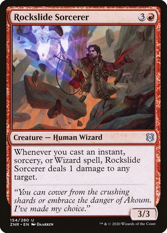 Rockslide Sorcerer [Zendikar Rising] | Gear Gaming Bentonville