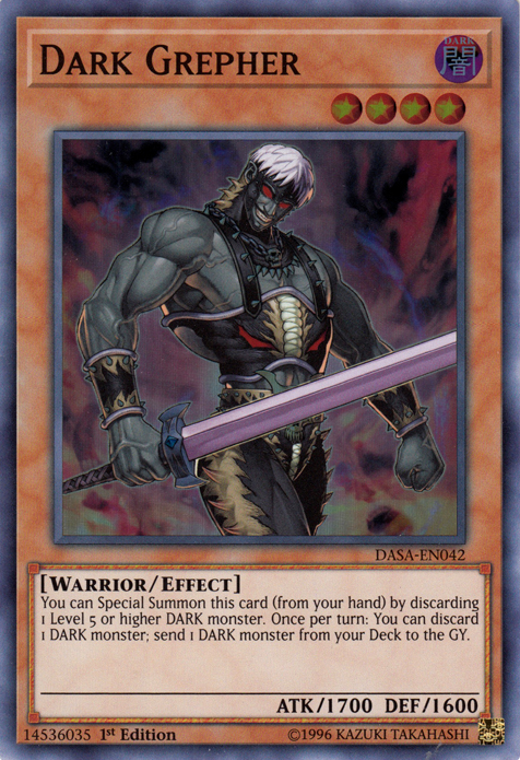 Dark Grepher [DASA-EN042] Super Rare | Gear Gaming Bentonville