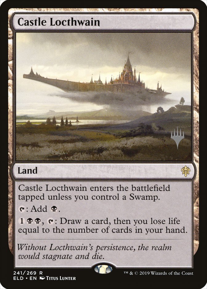 Castle Locthwain (Promo Pack) [Throne of Eldraine Promos] | Gear Gaming Bentonville