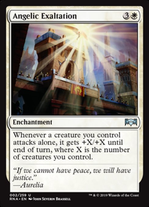 Angelic Exaltation [Ravnica Allegiance] | Gear Gaming Bentonville