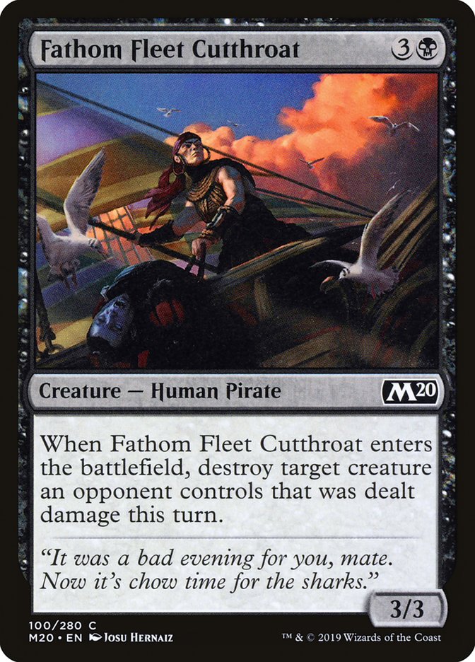 Fathom Fleet Cutthroat [Core Set 2020] | Gear Gaming Bentonville