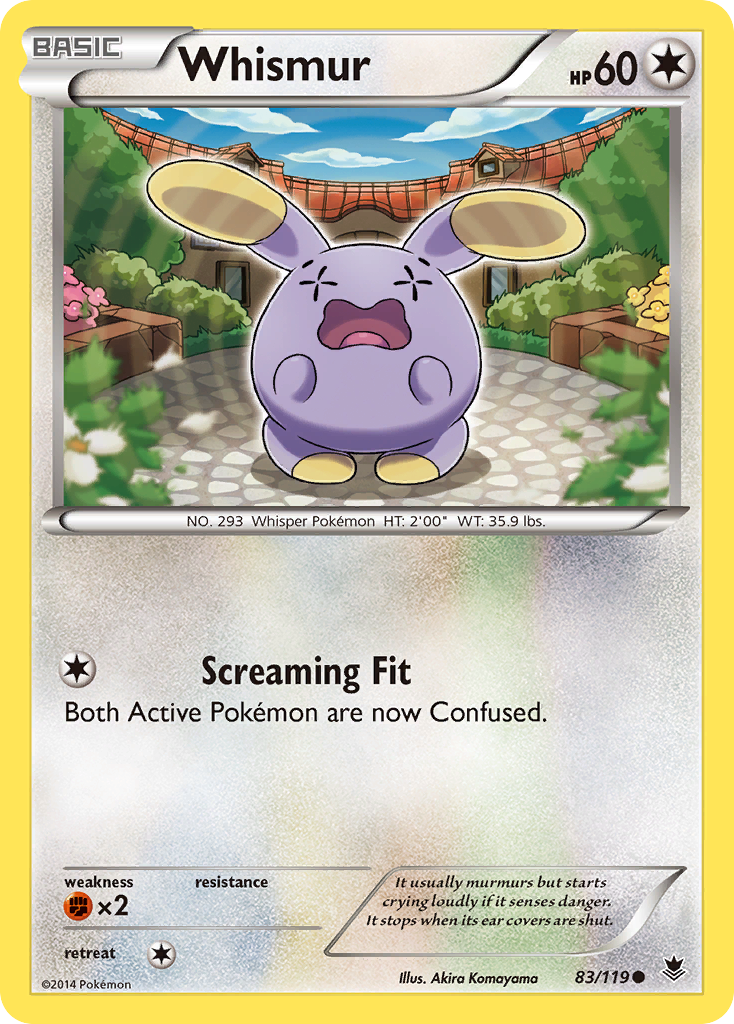 Whismur (83/119) [XY: Phantom Forces] | Gear Gaming Bentonville