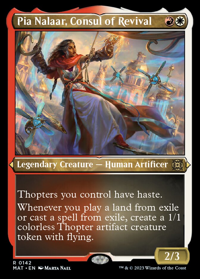 Pia Nalaar, Consul of Revival (Foil Etched) [March of the Machine: The Aftermath] | Gear Gaming Bentonville