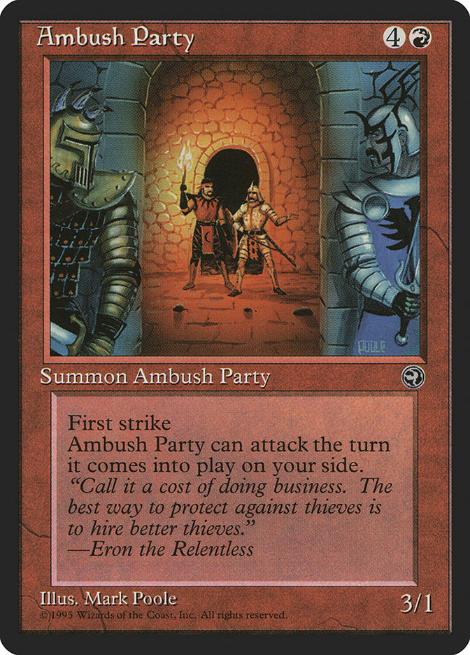 Ambush Party (Eron Flavor Text) [Homelands] | Gear Gaming Bentonville