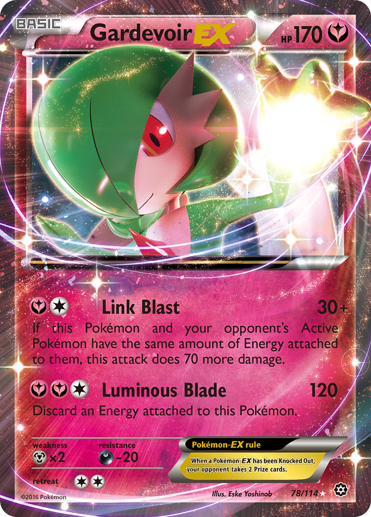 Gardevoir EX (78/114) [XY: Steam Siege] | Gear Gaming Bentonville