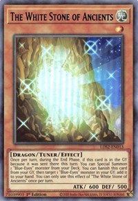 The White Stone of Ancients (Blue) [LDS2-EN013] Ultra Rare | Gear Gaming Bentonville