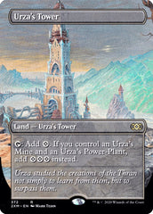 Urza's Tower (Borderless) [Double Masters] | Gear Gaming Bentonville