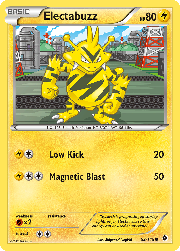 Electabuzz (53/149) [Black & White: Boundaries Crossed] | Gear Gaming Bentonville