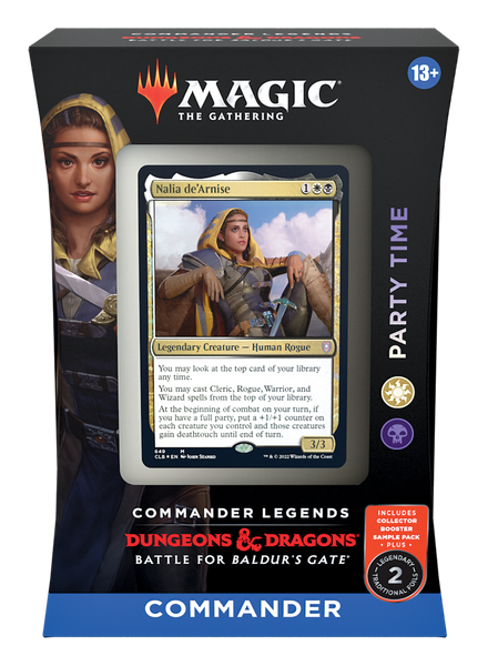Commander Legends: Battle for Baldur's Gate - Commander Deck (Party Ti Gear Gaming Bentonville Commander Legends: Battle for Baldur's Gate - Commander Deck (Party Ti Gear Gaming Bentonville