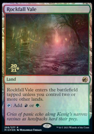 Rockfall Vale [Innistrad: Midnight Hunt Prerelease Promos] | Gear Gaming Bentonville