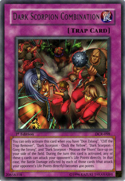 Dark Scorpion Combination [DCR-098] Rare | Gear Gaming Bentonville