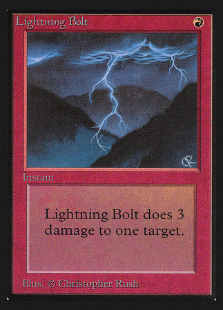 Lightning Bolt (IE) [International Edition] | Gear Gaming Bentonville