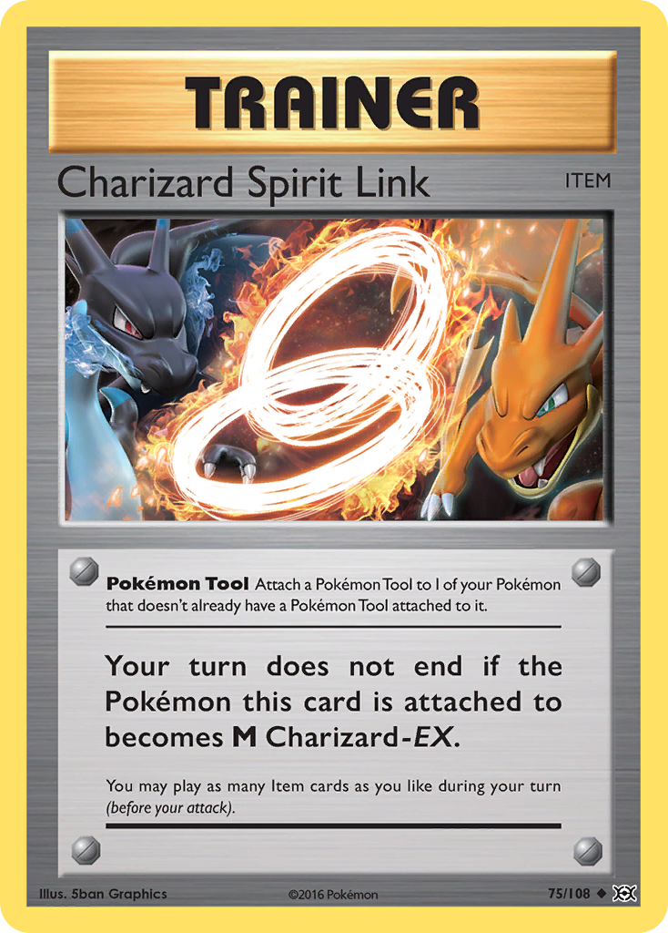 Charizard Spirit Link (75/108) [XY: Evolutions] | Gear Gaming Bentonville