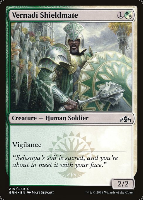 Vernadi Shieldmate [Guilds of Ravnica] | Gear Gaming Bentonville