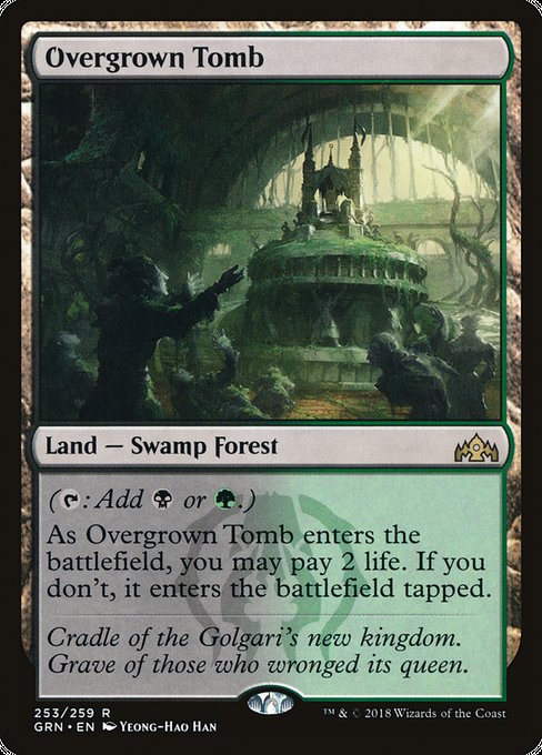 Overgrown Tomb [Guilds of Ravnica] | Gear Gaming Bentonville