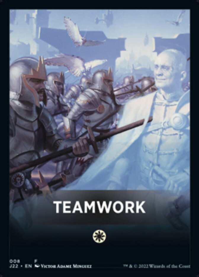Teamwork Theme Card [Jumpstart 2022 Front Cards] | Gear Gaming Bentonville