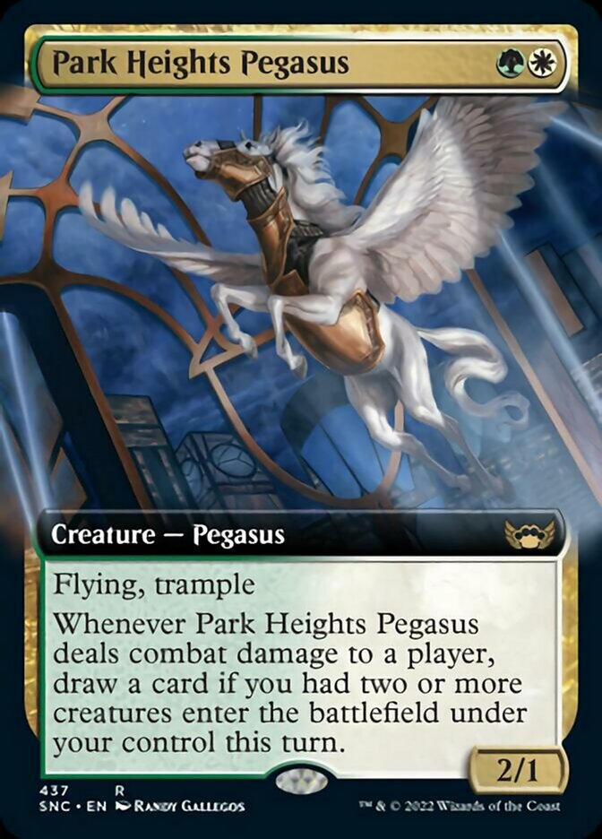 Park Heights Pegasus (Extended Art) [Streets of New Capenna] | Gear Gaming Bentonville