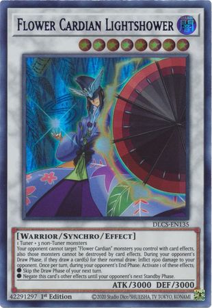 Flower Cardian Lightshower (Blue) [DLCS-EN135] Ultra Rare | Gear Gaming Bentonville