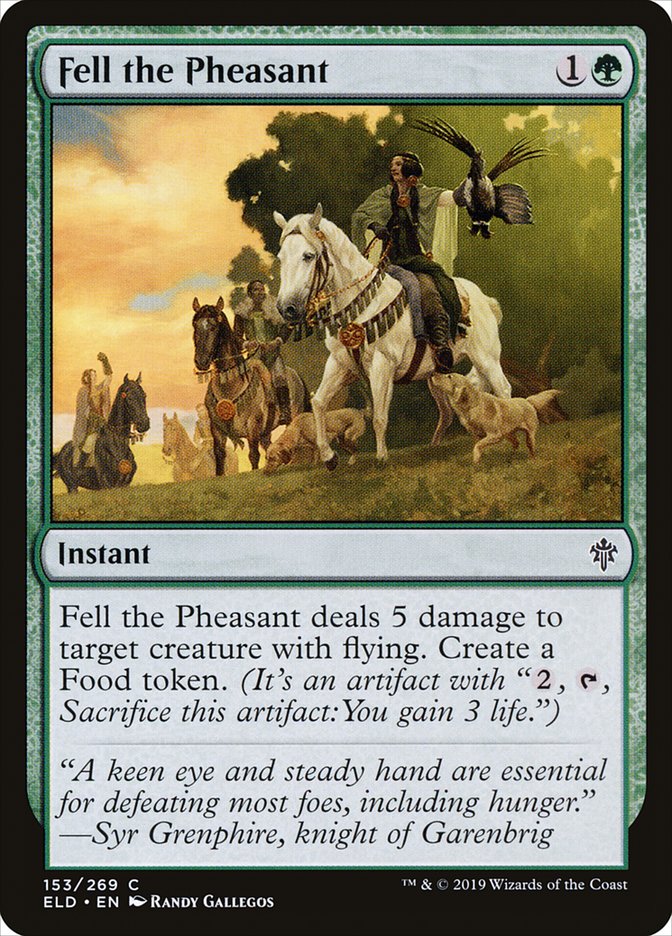 Fell the Pheasant [Throne of Eldraine] | Gear Gaming Bentonville