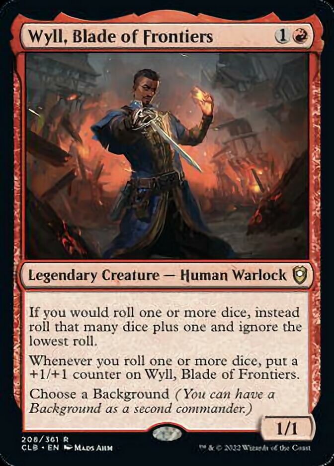 Wyll, Blade of Frontiers [Commander Legends: Battle for Baldur's Gate] | Gear Gaming Bentonville