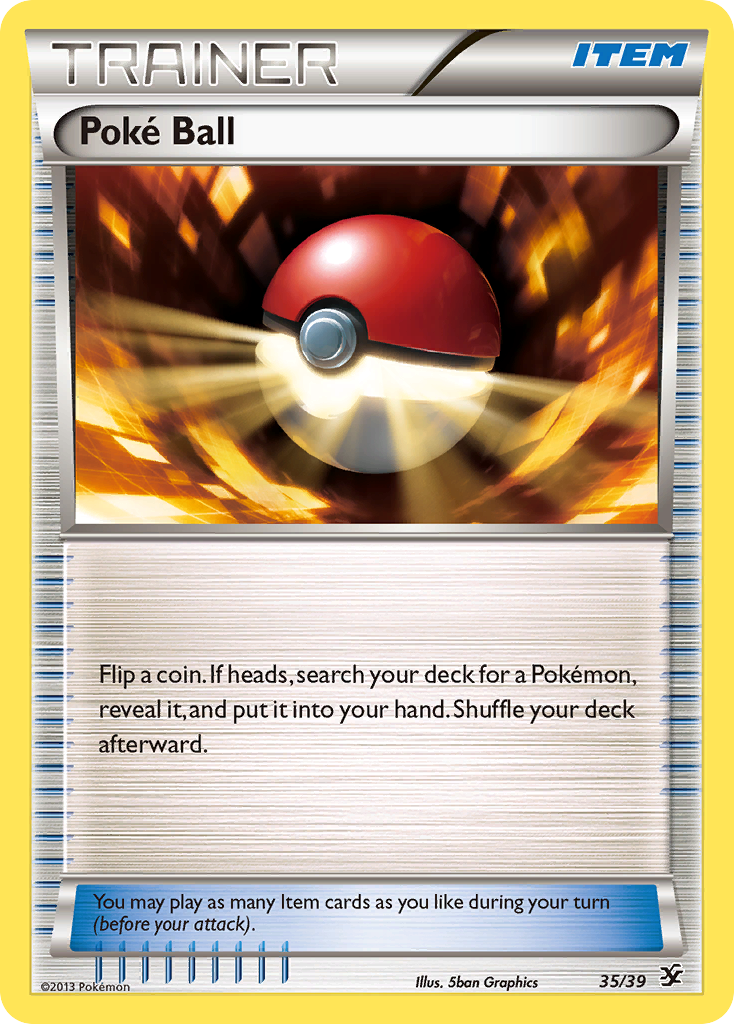 Poke Ball (35/39) [XY: Kalos Starter Set] | Gear Gaming Bentonville