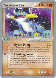 Swampert ex (95/95) (Rocky Beach - Reed Weichler) [World Championships 2004] | Gear Gaming Bentonville