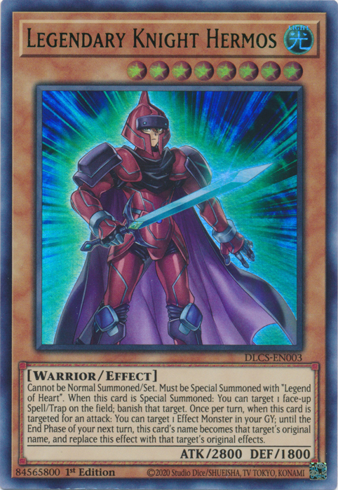 Legendary Knight Hermos (Green) [DLCS-EN003] Ultra Rare | Gear Gaming Bentonville