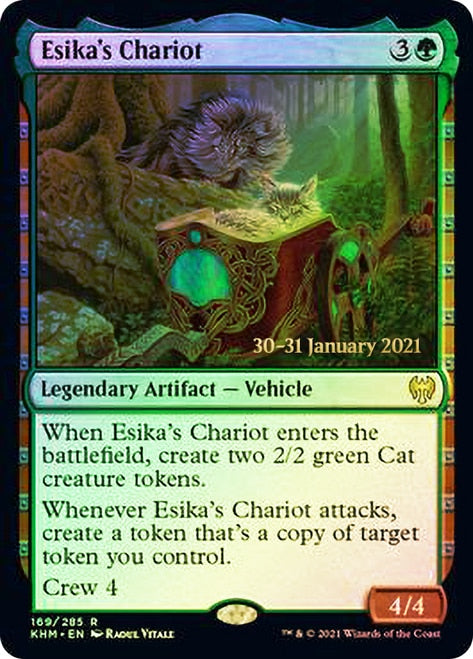 Esika's Chariot  [Kaldheim Prerelease Promos] | Gear Gaming Bentonville