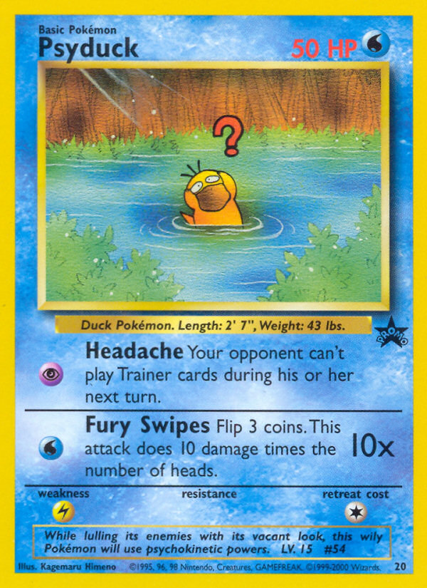 Psyduck (20) [Wizards of the Coast: Black Star Promos] | Gear Gaming Bentonville