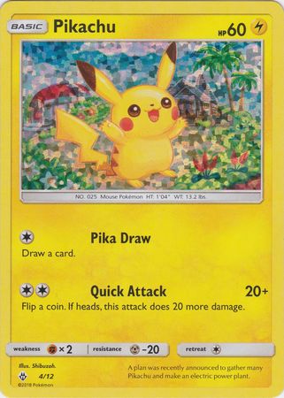 Pikachu (4/12) [McDonald's Promos: 2018 Collection] | Gear Gaming Bentonville