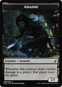 Assassin // Morph Double-sided Token [Commander 2019 Tokens] | Gear Gaming Bentonville