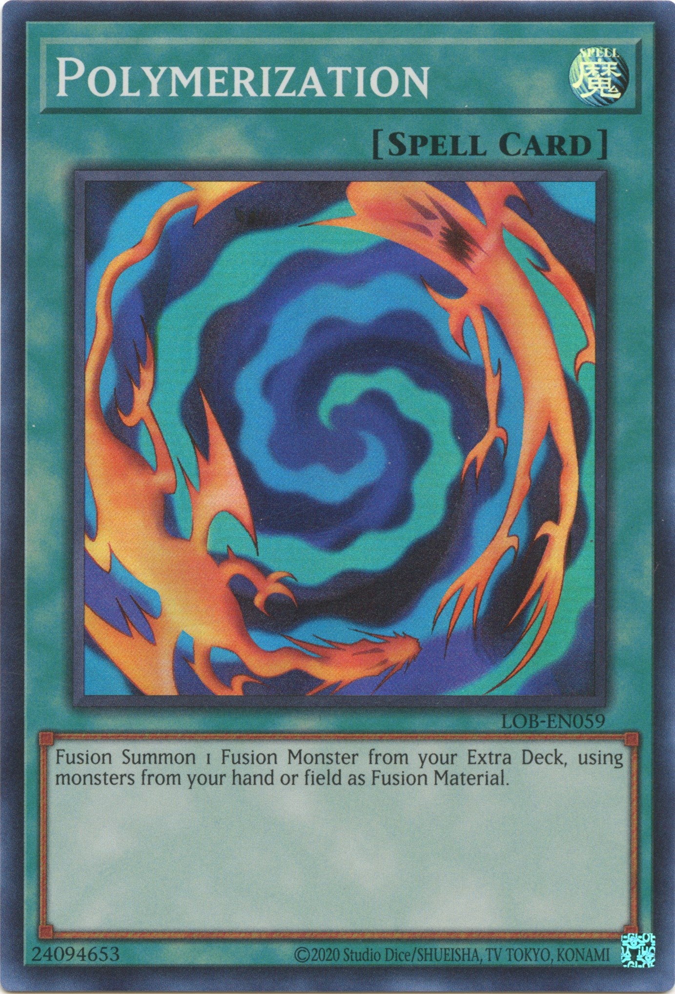 Polymerization (25th Anniversary) [LOB-EN059] Super Rare | Gear Gaming Bentonville