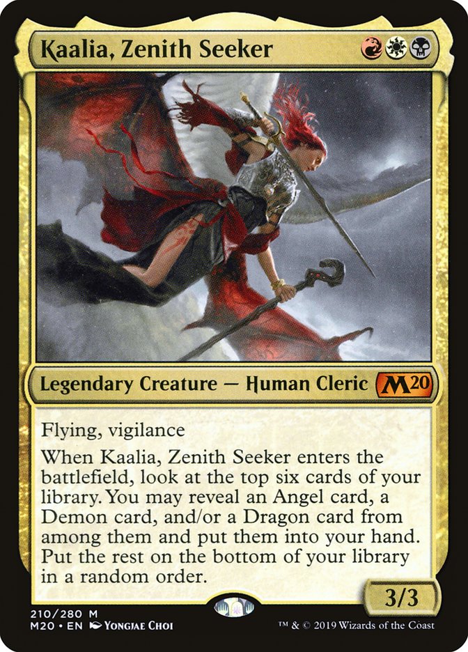 Kaalia, Zenith Seeker [Core Set 2020] | Gear Gaming Bentonville