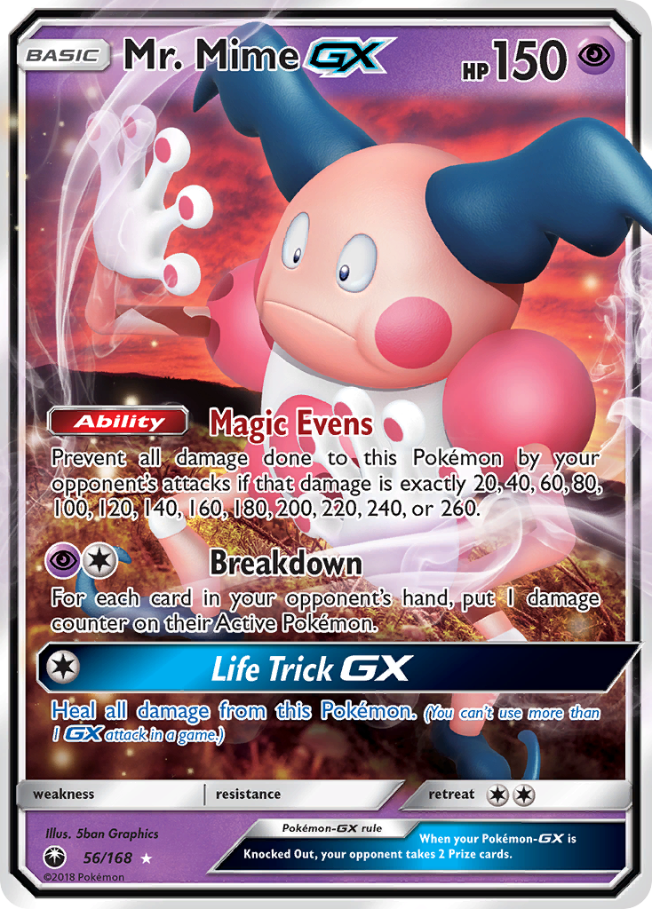 Mr. Mime GX (56/168) [Sun & Moon: Celestial Storm] | Gear Gaming Bentonville