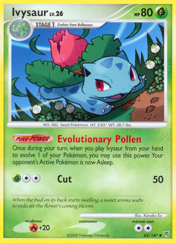 Ivysaur (62/147) [Platinum: Supreme Victors] | Gear Gaming Bentonville