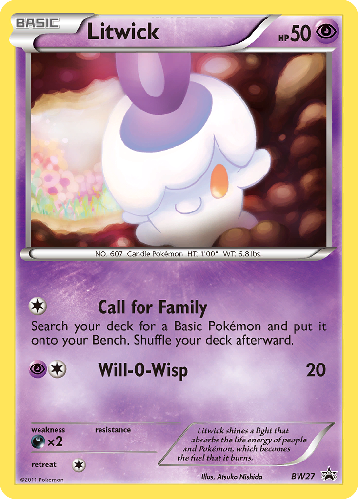 Litwick (BW27) [Black & White: Black Star Promos] | Gear Gaming Bentonville