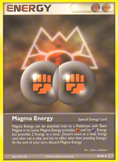 Magma Energy (87/95) [EX: Team Magma vs Team Aqua] | Gear Gaming Bentonville